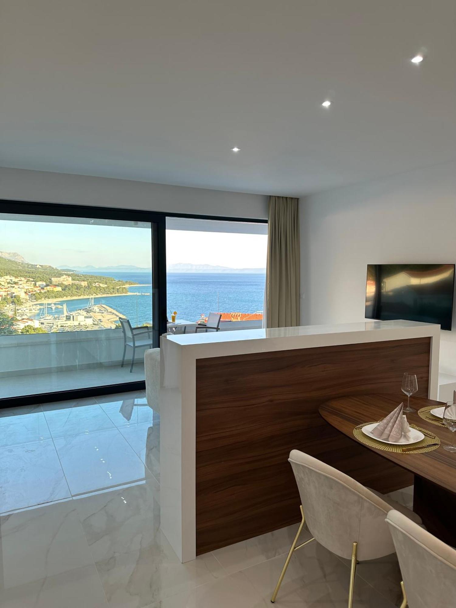 Villa Apartment Danny Baška Voda Esterno foto